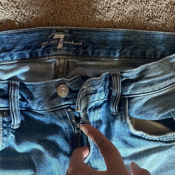 7 for all mankind Mens “the slimmy” cut jeans size 31 - Picture 2 of 12